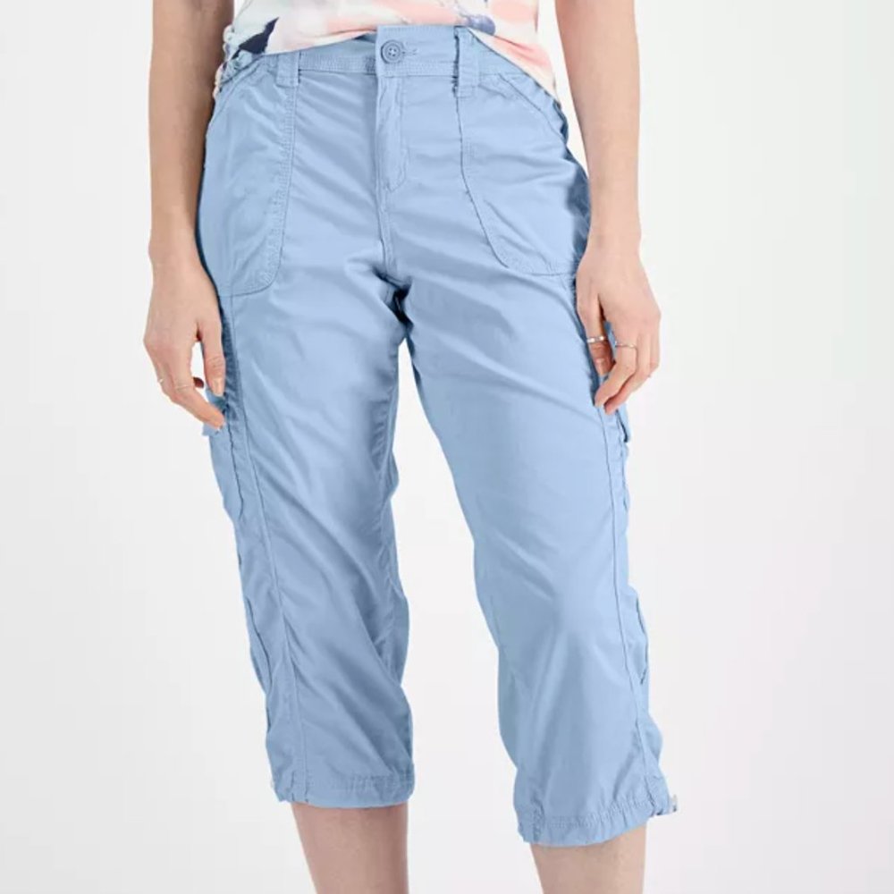 Cargo Capri Pants Blue size 4